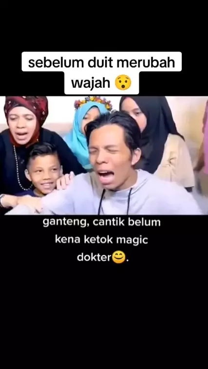 Atta sebelum glow up © TikTok