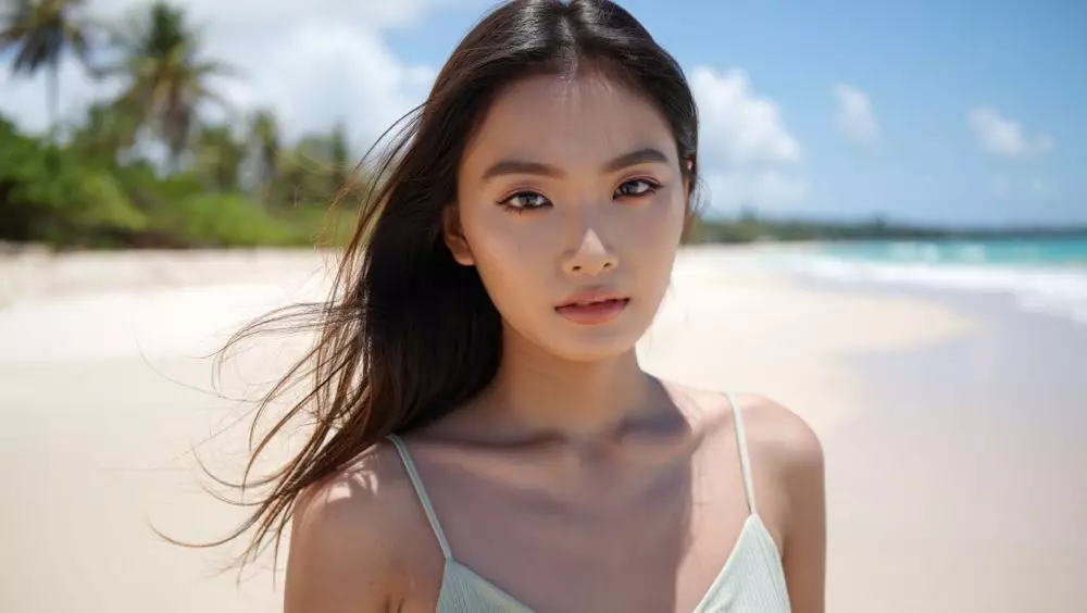 Rahasia makeup natural di pantai © 2025 brilio.net