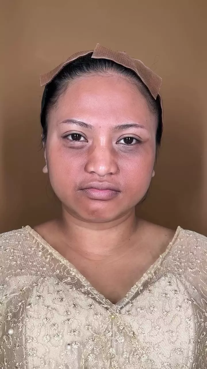 cewek berwajah bulat dengan eye look dramatis © Instagram cewek berwajah bulat dengan eye look dramatis © Instagram