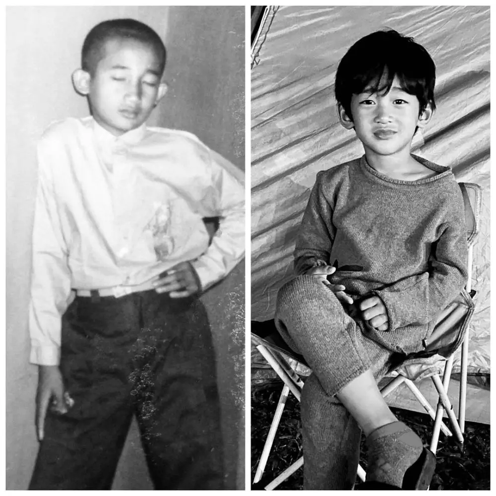 potret masa kecil pelawak dan anaknya ini mirip © berbagai sumber