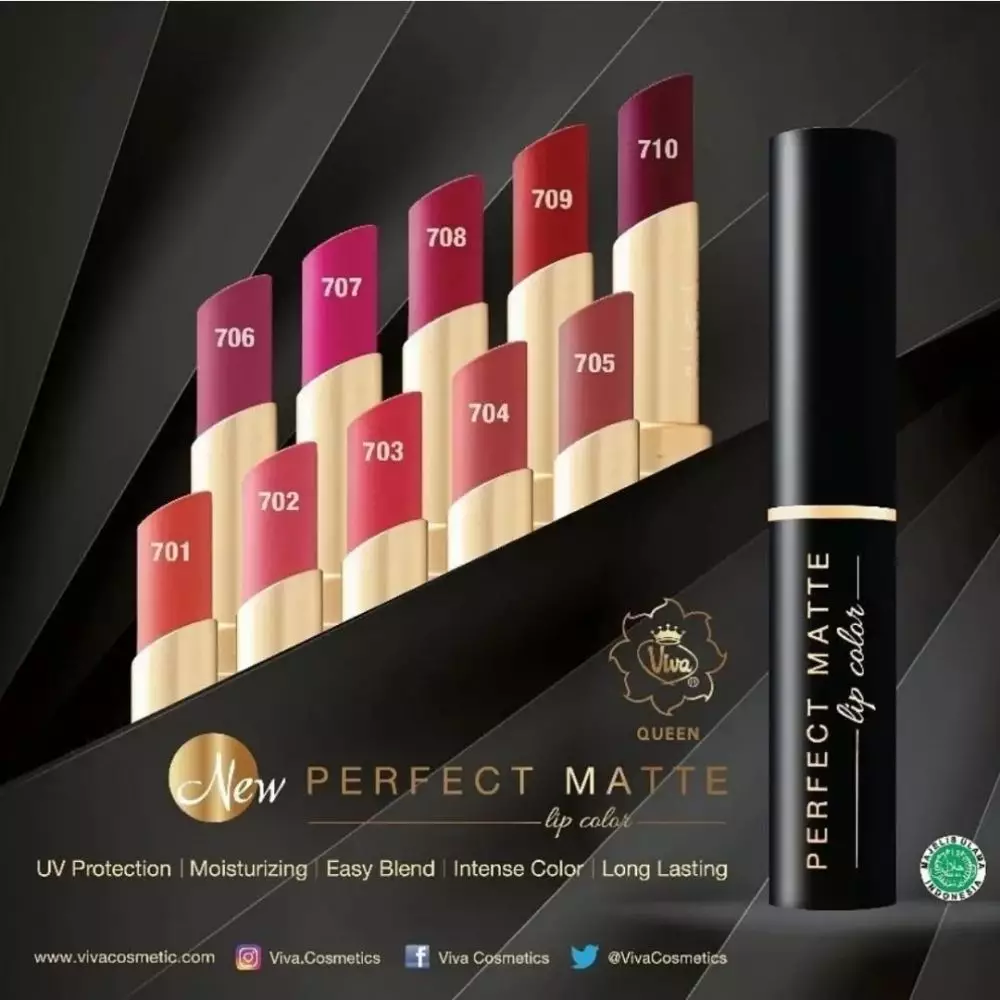 Rekomendasi lipstik Viva terbaik untuk usia 40-an © 2025 brilio.net