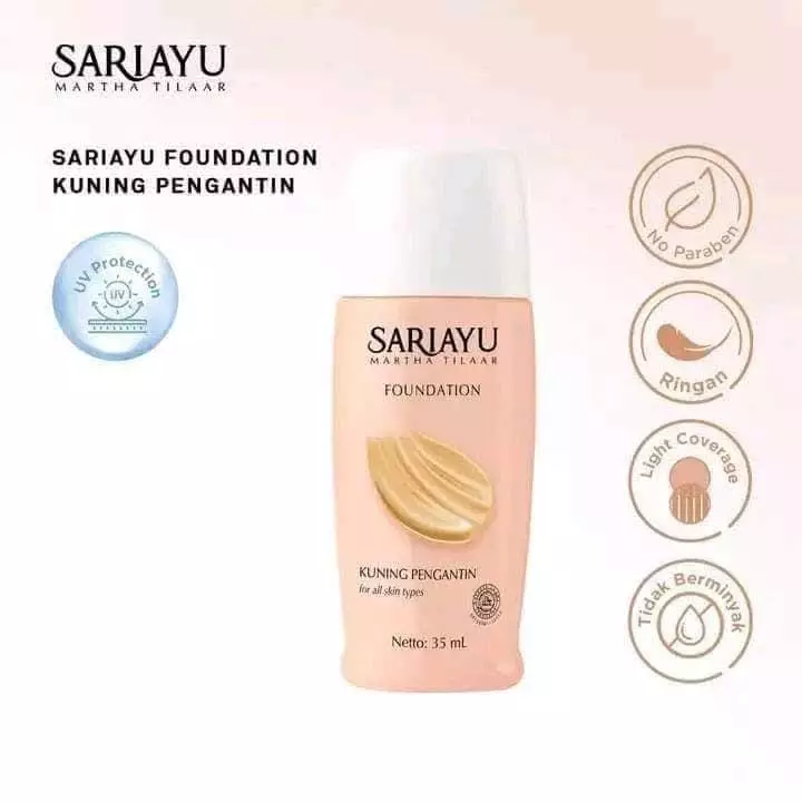 Rekomendasi foundation Sariayu terbaik untuk semua jenis kulit © 2025 brilio.net
