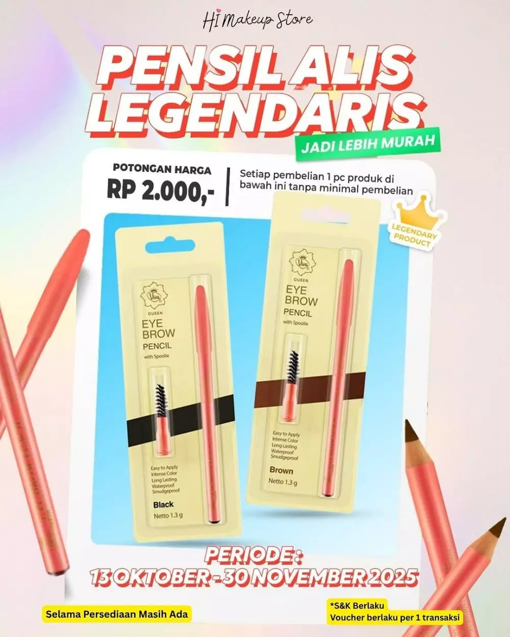 rekomendasi Viva eyebrow pencil yang cocok untuk semua warna kulit © 2025 brilio.net rekomendasi Viva eyebrow pencil yang cocok untuk semua warna kulit © 2025 brilio.net