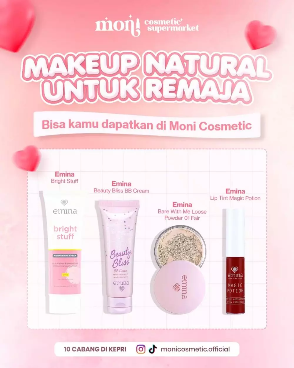 Rekomendasi produk makeup lokal © 2025 brilio.net